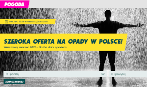 Zakłady specjalne na pogodę - BetFan