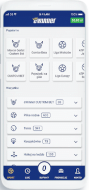 eWinner - aplikacja mobilna