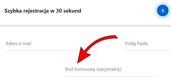 Gdzie wpisać kod bonusowy Etoto?