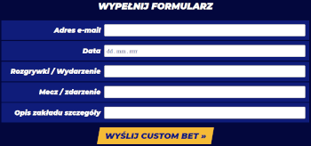 eWinner - oferta Custom Bet