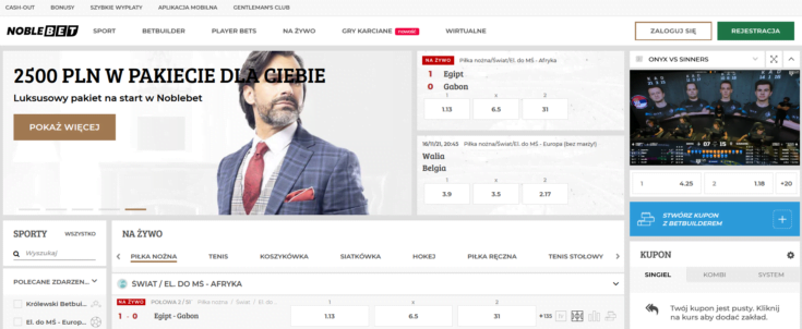 Noblebet - oferta