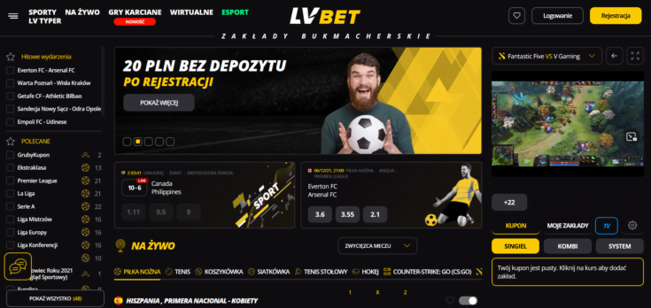 LVBet - oferta online