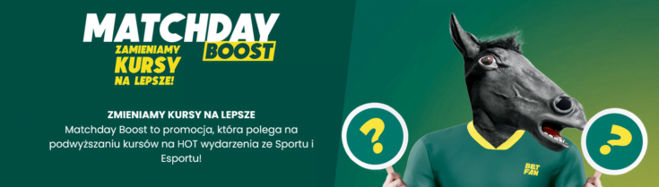 BetFan - opinie o Matchday BOOST