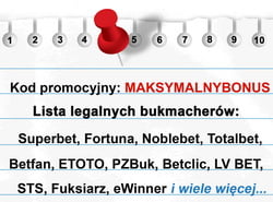 lista legalnych bukmacherów w Polsce