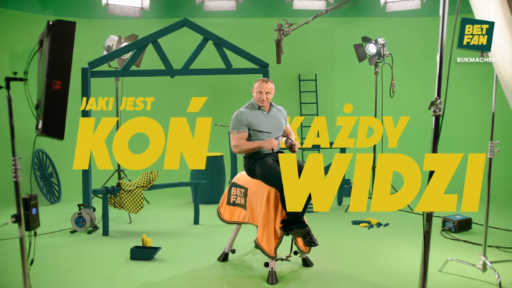 Betfan i Mariusz Pudzianowski - reklama 