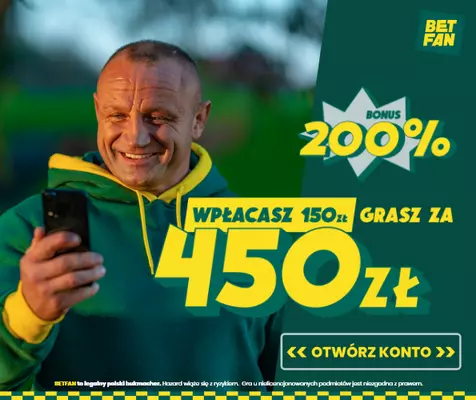 Betfan bonusy