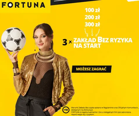Fortuna - zakłady bez ryzyka