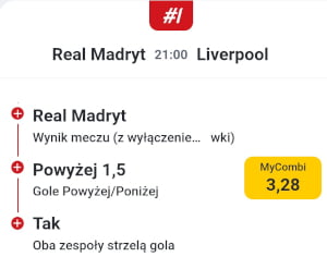 Betclic - aplikacja i MyCombi