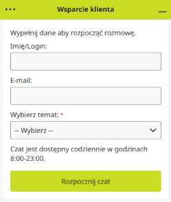 GO+Bet - obsługa klienta