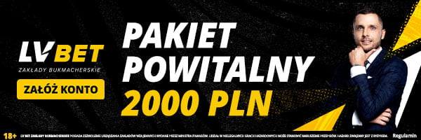 LVBet - bonus powitalny