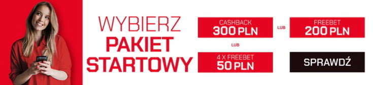 Betters - bonus powitalny