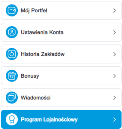 Betcris - program lojalnościowy