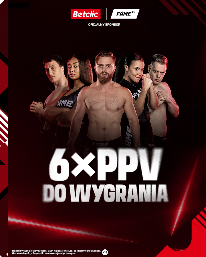 Betclic - PPV na Fame MMA 23