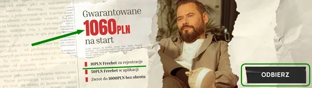 Bonusy powitalne Fuksiarza - freebet bez depozytu 10 zł, freebet 50 zł w aplikacji, zakład bez ryzyka do 1000 zł. Krzysztof Stanowski.